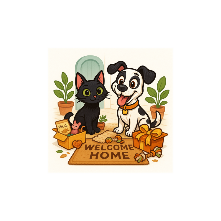New Home Gift Boxes for Cats & Dogs